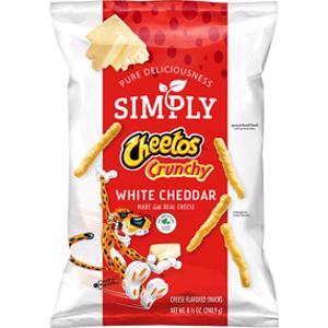 Cheetos Simply Crunchy White Cheddar