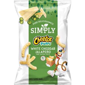 Cheetos Simply White Cheddar Jalapeno Puffs