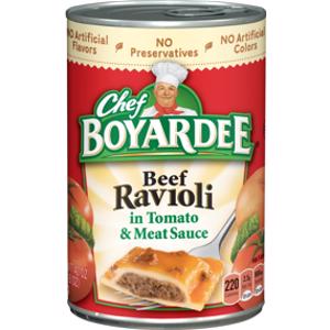 Chef Boyardee Beef Ravioli