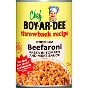 Chef Boyardee Throwback Recipe Beefaroni