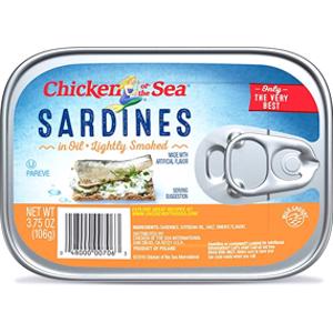 Chicken of the Sea Lightly Smoked Sardines in Oil
