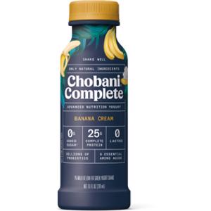 Chobani Complete Banana Cream Yogurt Shake
