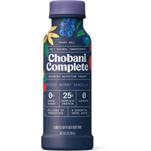 Chobani Complete Mixed Berry Vanilla Yogurt Shake