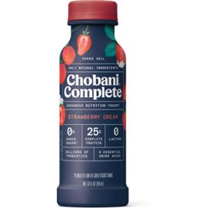 Chobani Complete Strawberry Cream Yogurt Shake
