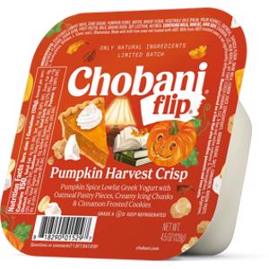 Chobani Flip Pumpkin Harvest Crisp Greek Yogurt