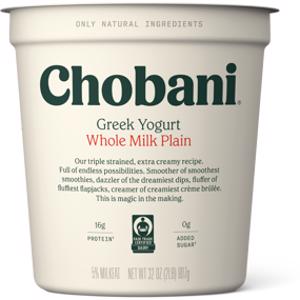 Chobani Plain Greek Yogurt