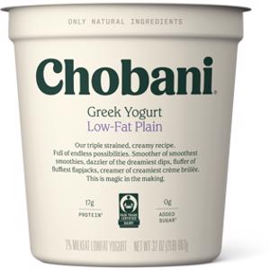 Chobani Low-Fat Plain Greek Yogurt