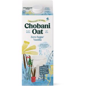 Chobani Oat Zero Sugar Vanilla Oatmilk