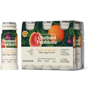 Chobani Probiotic Passion Orange Guava Yogurt Drink