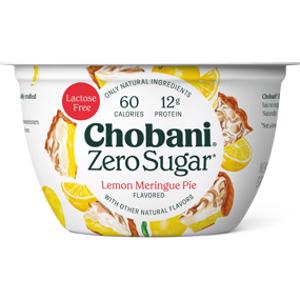 Chobani Zero Sugar Lemon Meringue Pie Greek Yogurt