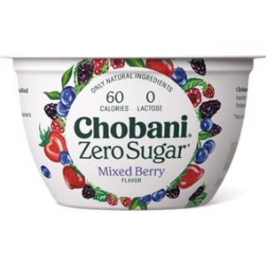 Chobani Zero Sugar Mixed Berry Yogurt