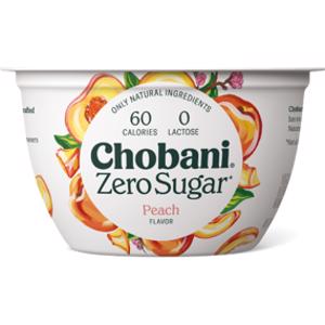 Chobani Zero Sugar Peach Yogurt