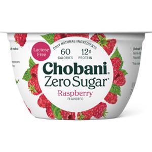 Chobani Zero Sugar Raspberry Greek Yogurt