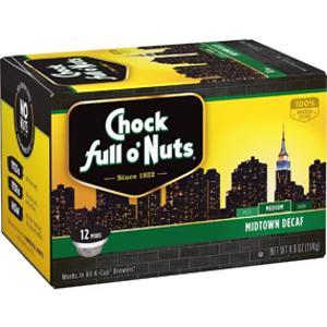 Chock full o'Nuts Midtown Decaf Coffee
