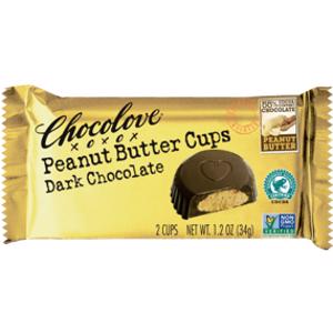 Chocolove Peanut Butter Cups Dark Chocolate
