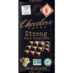 Chocolove Strong Dark Chocolate Bar