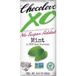 Chocolove XO Mint Dark Chocolate Bar