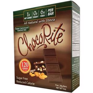 ChocoRite Sugar Free Dark Chocolate Almond Bar