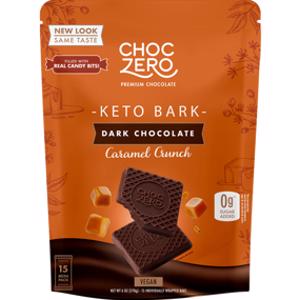 ChocZero Dark Chocolate Caramel Crunch Keto Bark