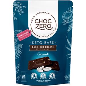 ChocZero Dark Chocolate Coconut Keto Bark