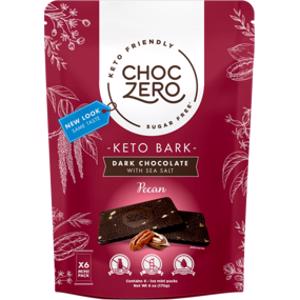 ChocZero Dark Chocolate Pecan Keto Bark