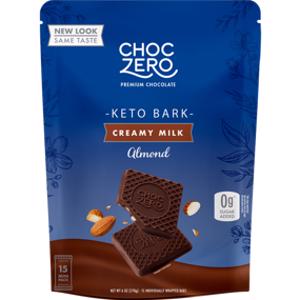 ChocZero Milk Chocolate Almond Keto Bark