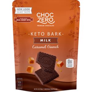ChocZero Milk Chocolate Caramel Crunch Keto Bark