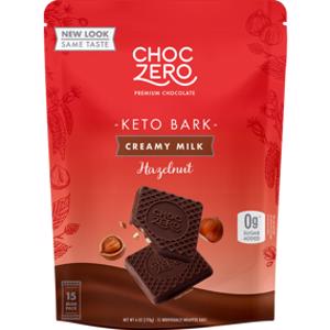 ChocZero Milk Chocolate Hazelnut Keto Bark