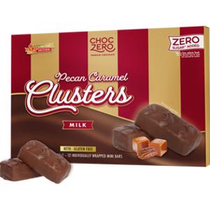ChocZero Milk Chocolate Pecan Caramel Clusters