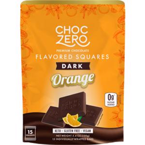 ChocZero Orange Dark Chocolate Squares