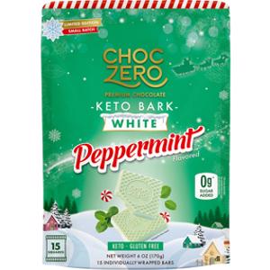 ChocZero White Chocolate Peppermint Keto Bark