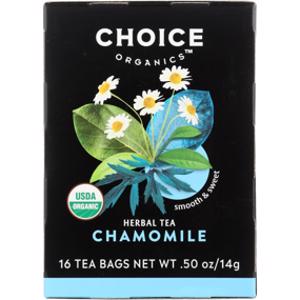 Choice Organic Teas Chamomile Herb Tea