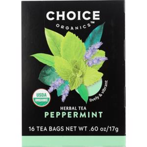 Choice Organic Teas Peppermint Herbal Tea