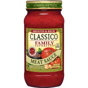Classico Family Favorites Meat Sauce