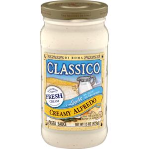 Classico Light Creamy Alfredo Pasta Sauce