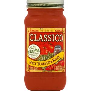 Classico Spicy Tomato & Basil Pasta Sauce