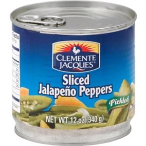 Clemente Jacques Sliced Jalapeno Peppers