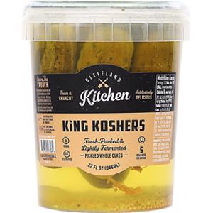 Cleveland Kitchen King Kosher Whole Dill Pickles