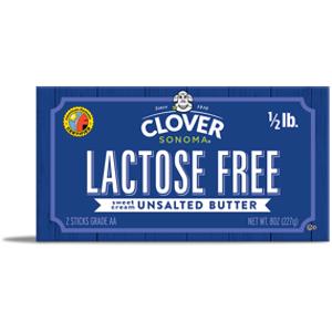 Clover Sonoma Lactose Free Unsalted Butter