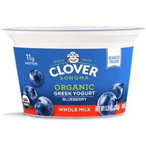 Clover Sonoma Organic Blueberry Greek Yogurt