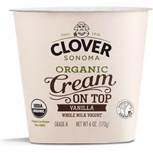 Clover Sonoma Organic Cream On Top Vanilla Yogurt