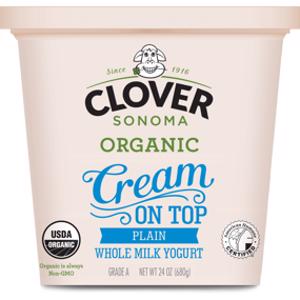 Clover Sonoma Organic Cream On Top Plain Yogurt