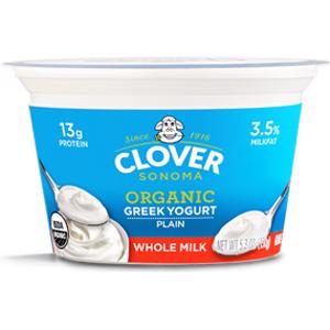 Clover Sonoma Organic Greek Yogurt