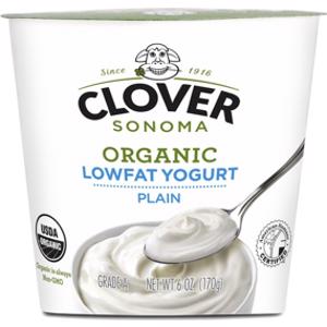 Clover Sonoma Organic Lowfat Plain Yogurt