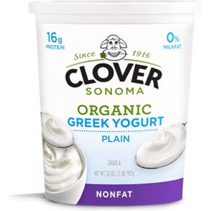 Clover Sonoma Organic Nonfat Greek Yogurt