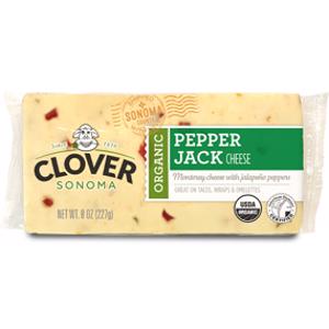 Clover Sonoma Organic Pepper Jack Cheese