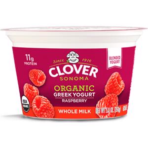 Clover Sonoma Organic Raspberry Greek Yogurt