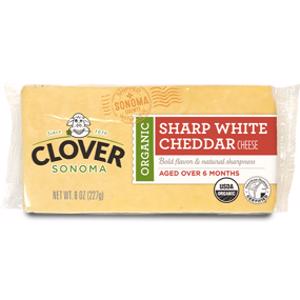 Clover Sonoma Organic Sharp White Cheddar Cheese