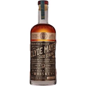 Clyde May's Cask Strength 10 Year Whiskey