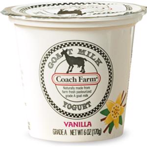 Coach Farm Vanilla Goat Milk Yogurt